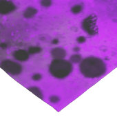 Chemin De Table Court Peinture violette rétro (Coin)