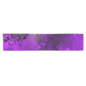 Chemin De Table Court Peinture violette rétro (Horizontal)