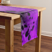 Chemin De Table Court Peinture violette rétro (In Situ)