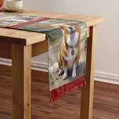 Chemin De Table Court Pembroke Corgi (In Situ)