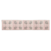 Chemin De Table Court Penser Pastel Twists Table Runner (Horizontal)