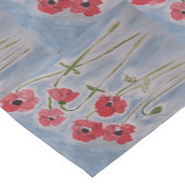 Chemin De Table Court Pépites rouges sauvages (Coin)