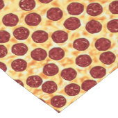 Chemin De Table Court Pepperoni Pizza Motif (Coin)