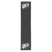 Chemin De Table Court Père Noël Carlin Noël lumières Noël Amoureux des c (Devant)