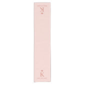 Chemin De Table Court  Personalised Craft Fair Table Runner, Branded  (Devant)