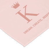Chemin De Table Court  Personalised Craft Fair Table Runner, Branded  (Coin)