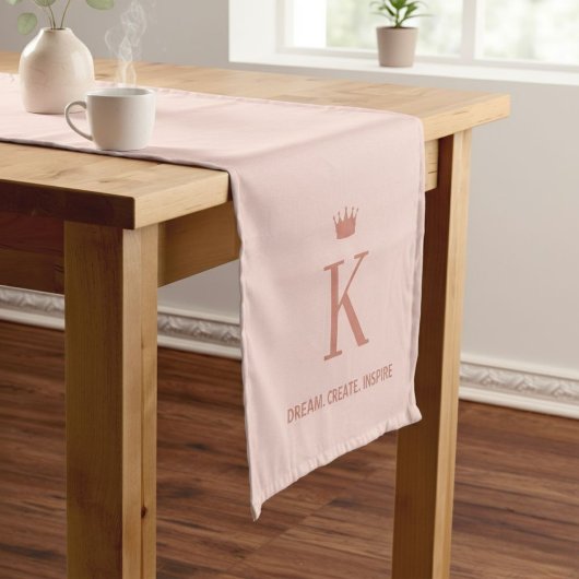 Chemin De Table Court  Personalised Craft Fair Table Runner, Branded 