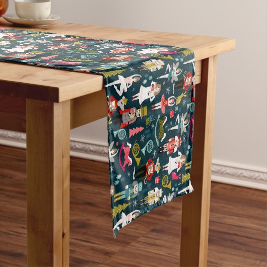 Chemin De Table Court Personnages de Noël des Nutcracker (In Situ)