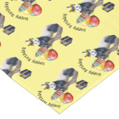 Chemin De Table Court Personnalisé Joyeux Anniversaire Panda Table Runne (Coin)