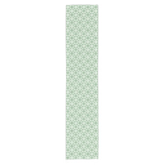Chemin De Table Court Pétales dans le silence 03. Motif floral.