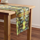 Chemin De Table Court Phase de ChapeI Sixtine d'un ChaIIenge (In Situ)