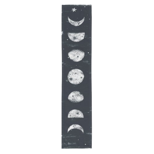 Chemin De Table Court Phases du Lune Table Runner (Devant)