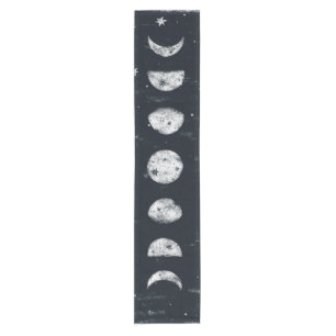 Chemin De Table Court Phases du Lune Table Runner