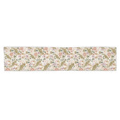 Chemin De Table Court Pheasant Folk Art Table Runner Automne au Manoir (Horizontal)