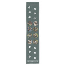 Photo personnalisée Collage Chats vert