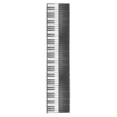 Chemin De Table Court Piano Keyboard Design Table Runner (Devant)