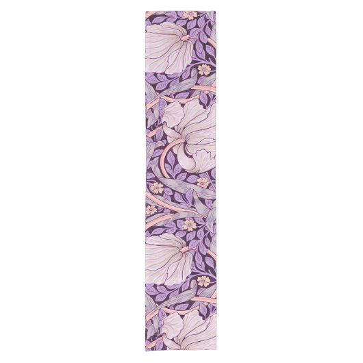 Chemin De Table Court Pimpernel Purple, William Morris (Devant)