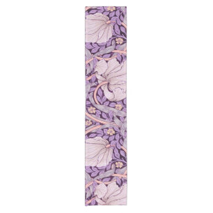 Chemin De Table Court Pimpernel Purple, William Morris