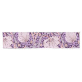 Chemin De Table Court Pimpernel Purple, William Morris (Horizontal)
