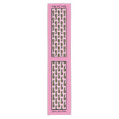 Chemin De Table Court Pineapper Table Runner - Personnalisation facultat (Devant)