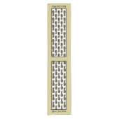 Chemin De Table Court Pineapper Table Runner - Personnalisation facultat (Devant)