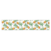 Chemin De Table Court Pineapples Motif Court Table Runner (Horizontal)