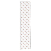 Chemin De Table Court Pinecone dessin brun gris blanc de table runner (Devant)