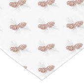 Chemin De Table Court Pinecone dessin brun gris blanc de table runner (Coin)