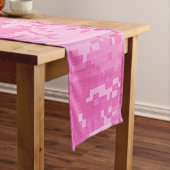 Chemin De Table Court Pink ARMY ACU Camo Camouflage Table Runer (In Situ)