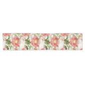 Chemin De Table Court Pink Camellia (Horizontal)