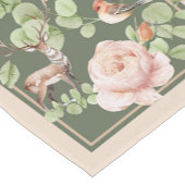 CHEMIN DE TABLE COURT PINK CHRISTMAS (Coin)