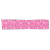 Chemin De Table Court Pink Country Paisley motif table runner (Horizontal)