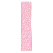 Chemin De Table Court Pink Daisy Table Runner (Devant)
