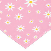 Chemin De Table Court Pink Daisy Table Runner (Coin)