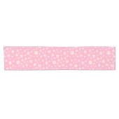 Chemin De Table Court Pink Daisy Table Runner (Horizontal)