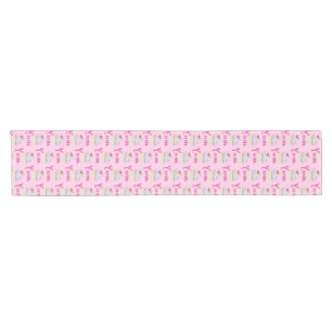 Chemin De Table Court Pink Frosted Cupcake Yum!