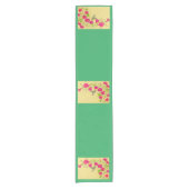 Chemin De Table Court Pink Hummingbird Table Runner (Devant)