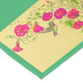 Chemin De Table Court Pink Hummingbird Table Runner (Coin)