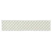 Chemin De Table Court Pink, white and yellow anemones. (Horizontal)