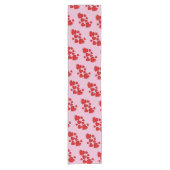 Chemin De Table Court PinkTable Runner avec Red Hearts Saint-Valentin (Devant)