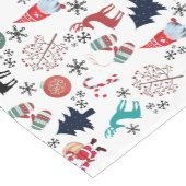 Chemin De Table Court Pins du Père Noël Reindeer Mittens (Coin)