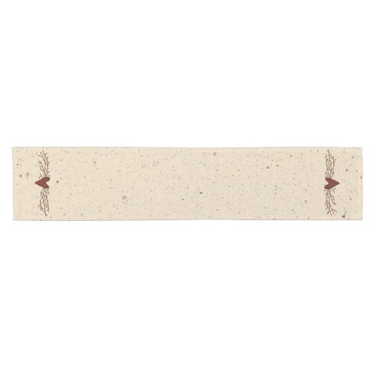 Chemin De Table Court Pip Berry Coeur Table Runner (Horizontal)