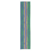 Chemin De Table Court Pipettes Kente Runner (Devant)