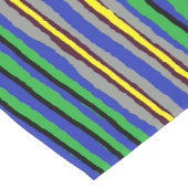 Chemin De Table Court Pipettes Kente Runner (Coin)