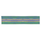 Chemin De Table Court Pipettes Kente Runner (Horizontal)