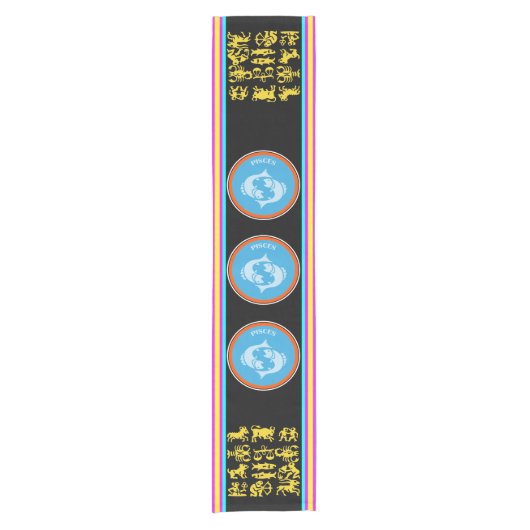 Chemin De Table Court Pisces Table Runner (Devant)