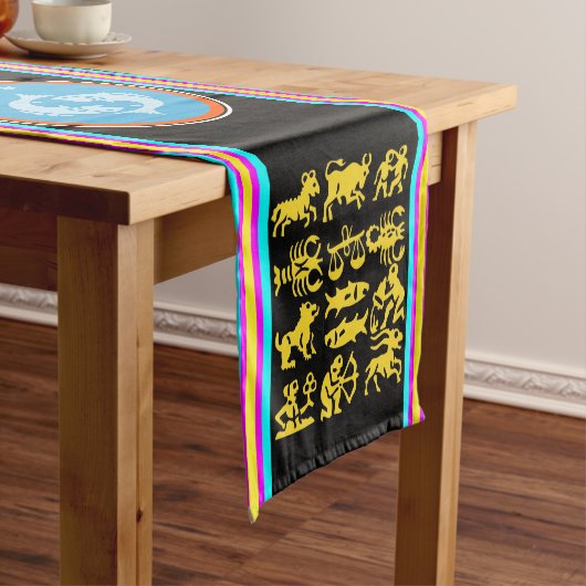 Chemin De Table Court Pisces Table Runner (In Situ)