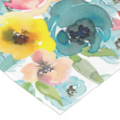 Chemin De Table Court PixDezines Aquarelle Florale été (Coin)