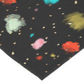 Chemin De Table Court PixDezines Cupcake Sprinkles/Faux Gold (Coin)