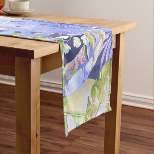 Chemin De Table Court PixDezines Verdure Feuillage Tropical Fond DIY